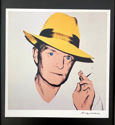 andy warhol cigarette Man Smoking a Cigarette, (1928-1987) Andy Warhol, Portrait of Truman