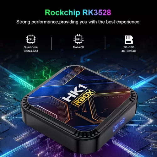 Android 13.0 TV Box Media Player 5G WIFI Quad Core 8K 4G+ 32G/64G Smart Stream - Picture 1 of 11
