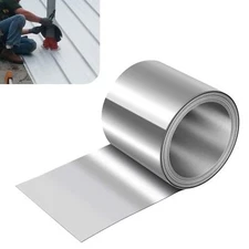 Aluminum Flashing Roll10in x 50ft Metal Roof Panels32 Gauge 0.0078"/0.2mm Alu...