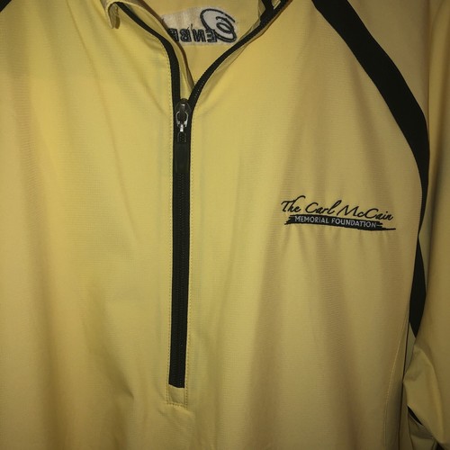 Cutter & Buck CB Weather Tec Half Zip water Wind proof Short Sleeves Golf Jacket - Picture 3 of 10