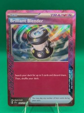 brilliant blender pokemon card Pokemon - Brilliant Blender 164/191 – Surging Sparks – Ace Spec Card – Red  Foil Trainer Card : Toys & Games main image 0