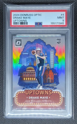 2024 Panini Donruss Optic - Uptowns Drake Maye #4 (RC)