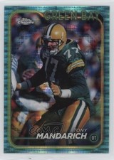 2024 Topps Chrome Aqua Sonar Refractor 160/199 Tony Mandarich #80 8d2