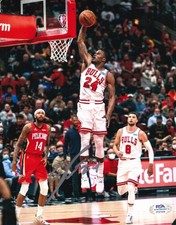 JAVONTE GREEN signed (CHICAGO BULLS) Basketball 8X10 photo PSA/DNA 3T37434