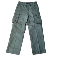 Boy Scouts of American Pants Mens 32 Relaxed Convertible Cargo Hiking Outdoor