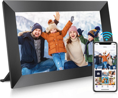 Uhale 10.1'' Digital Picture Frame with 32GB Storage Support SD Card, Electronic