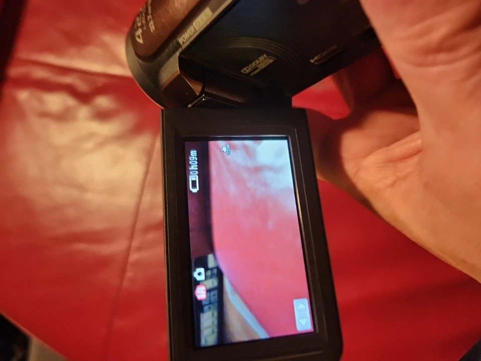 Panasonic Camcorder HDC-SD80 Rot Full HD 3MP Touchscreen Vintage Geprüft TOP - Bild 3 von 4