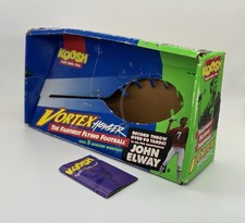 Vintage 1993 Koosh Vortex Howler Flying Football John Elway BOX & INSERT ONLY