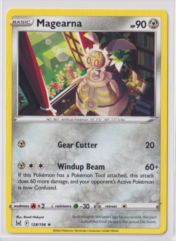 Pokemon SWSH- Lost Origin - 128/196 Magearna