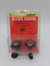 SR00002 Millett 1" Turn-In Standard Rings Medium Height
