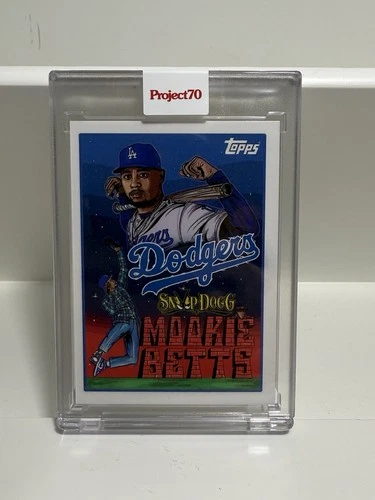 2021 Topps Project70 Mookie Betts Card #89 by Snoop Dogg Dodgers Limited Edition