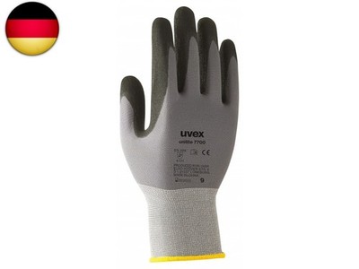 Uvex Unilite 770 Arbeitshandschuhe - Montagehandschuhe aus Nitril - Gr 08