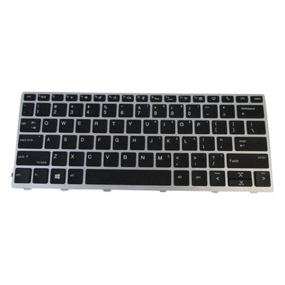 Backlit Keyboard for HP EliteBook 830 G5 830 G6 836 G5 Laptops - No Pointer