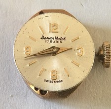 DEMAN WATCH - 17 Rubis Donna- Movimento Calibro FEF 6620 - Funzionante.