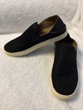 Olukai 20271-4040 Pehuea Women's Breathable Slip-Ons Black Shoes, 10 EUC