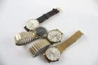 Mens Assorted Vintage Mechanical Watches Roamer Timex UNTESTED x 4