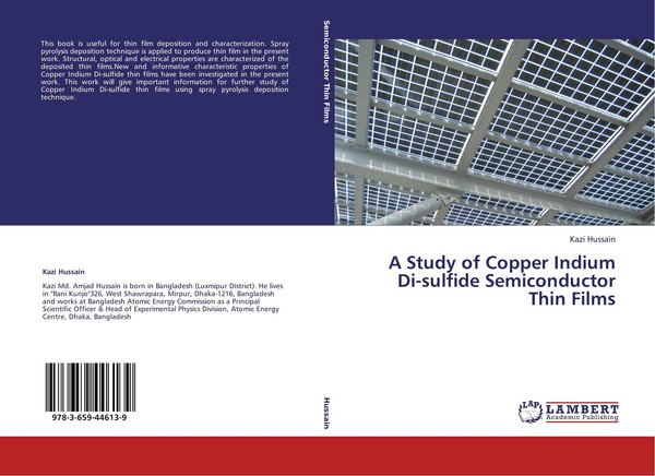 A Study Of Copper Indium Di-Sulfide Semiconductor Thin Films Kazi Hussain-image