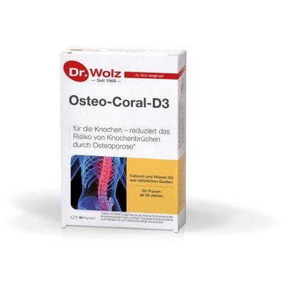 2x OSTEO CORAL D3 Dr.Wolz Kapseln 60 ST