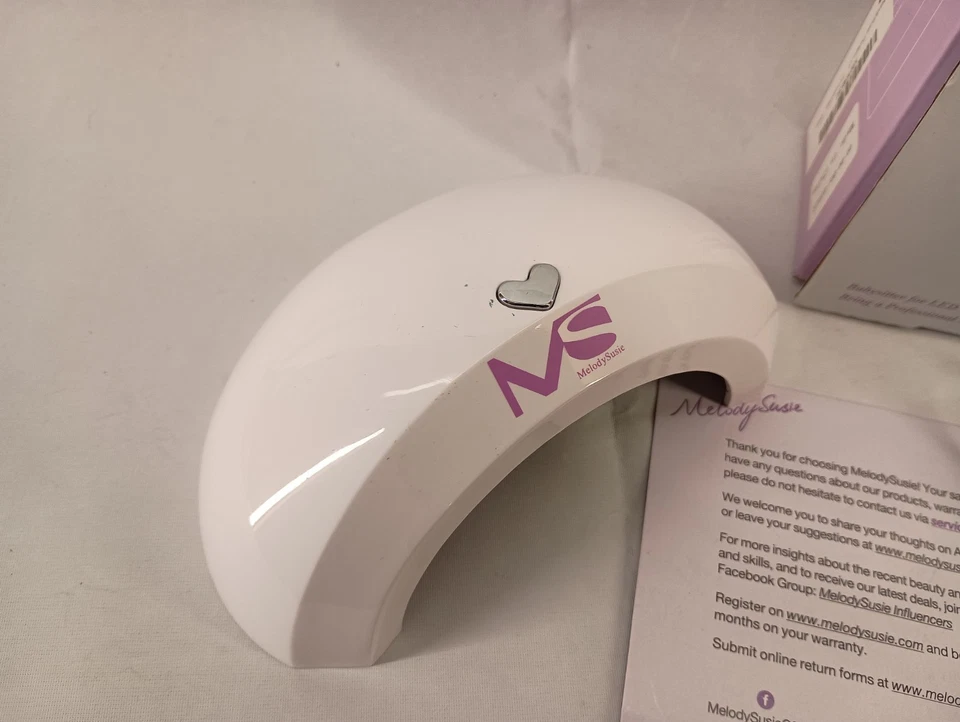 Светодиодная лампа для ногтей Melodysusie Violetilac открытая коробка б/у один раз - Изображение 3 из 4