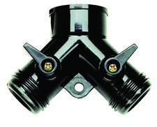 Raindrip R616C Y Connector with Dual Shut Off