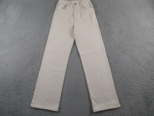 Imogene Willie Jeans Damen Größe 25 Weiß Catherine Selvedge Denim Straight