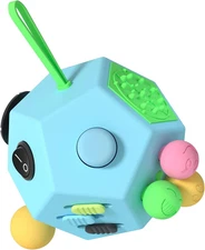 Fidget Dodecagon –12-Side Fidget Toys Cube Relieves Stress and Anxiety anti Depr