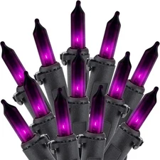 **Minetom Halloween String Lights Outdoor 100 Count 25 Feet Incandescent Bulb