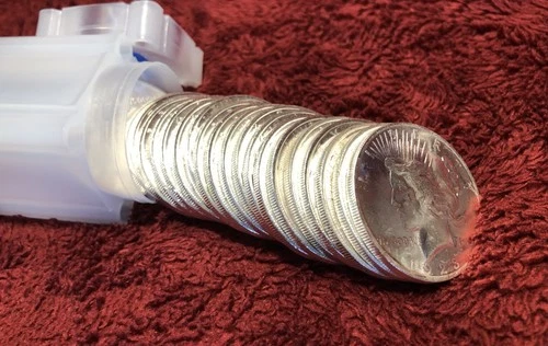 PEACE SILVER DOLLAR Roll 1922-P ~ GEM BU ~ FREE SHIPPING !  My #235