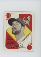 2015 Topps Heritage '51 Mini Green Back Steven Souza Jr #26 f2v