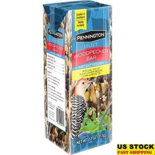 Woodpecker Bar Dry Bird Feed Cake Premium Blend Natural 11 oz Ready to Hang New