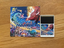 Space Harrier Sega PC Engine CoreGrafx Turbo Duo HuCard & Manual Only!