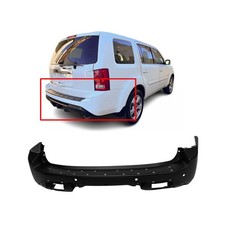 2012-2015 Honda Pilot Primed Rear Bumper Cover Ho1100275 04715szaa60zz 2012-2015 Honda Pilot Primed Rear Bumper Cover Ho1100275 04715szaa60zz