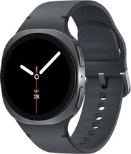Samsung - Galaxy Watch8 Aluminum Smartwatch 40mm BT - Graphite - 2025 