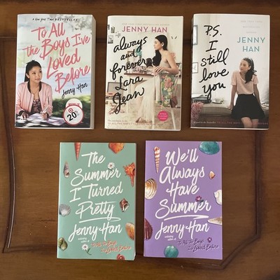 Lot of 5 Jenny Han To All The Boys I've Loved Before Series + Summer I Turned PB