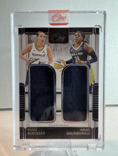 2025 Panini-WNBA-One & One PB-AO Paige Buekers & Arike Ogunbowale Dual Patch /49