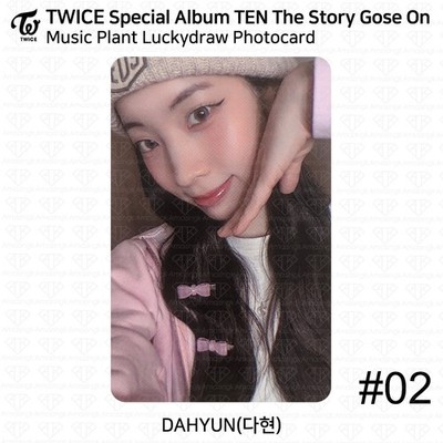 TWICE Special Album TEN : The Story Goes On MusicPlant Luckydraw