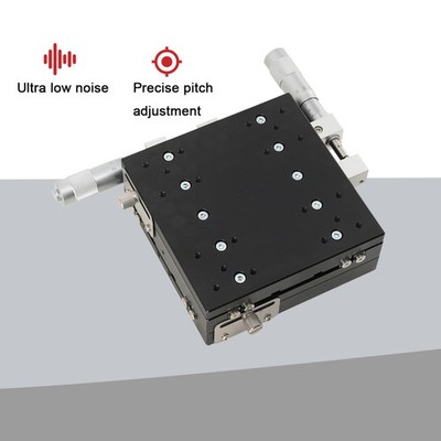 XY-Axis Manual Precision Linear Stage Translation Stage 125x125mm Sliding Table