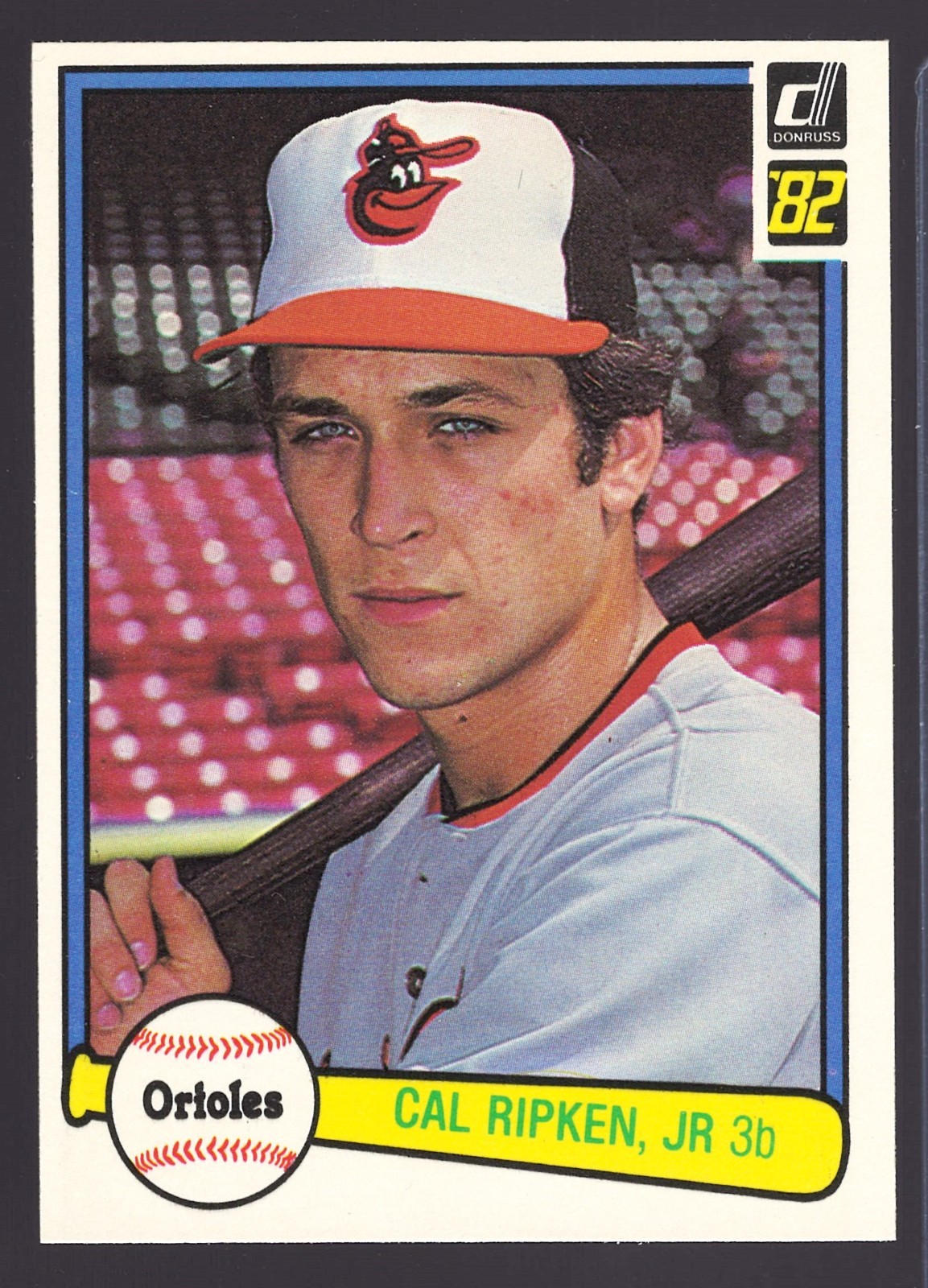 1982 Donruss Cal Ripken Jr. Rookie Card RC #405 Baltimore Orioles NM