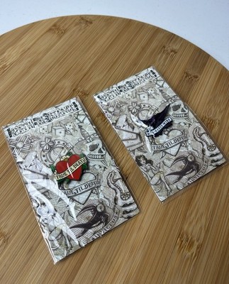 Path of Resistance Cabal 315 Pin Set Lot of 2 Syracuse Straight Edge Hardcore