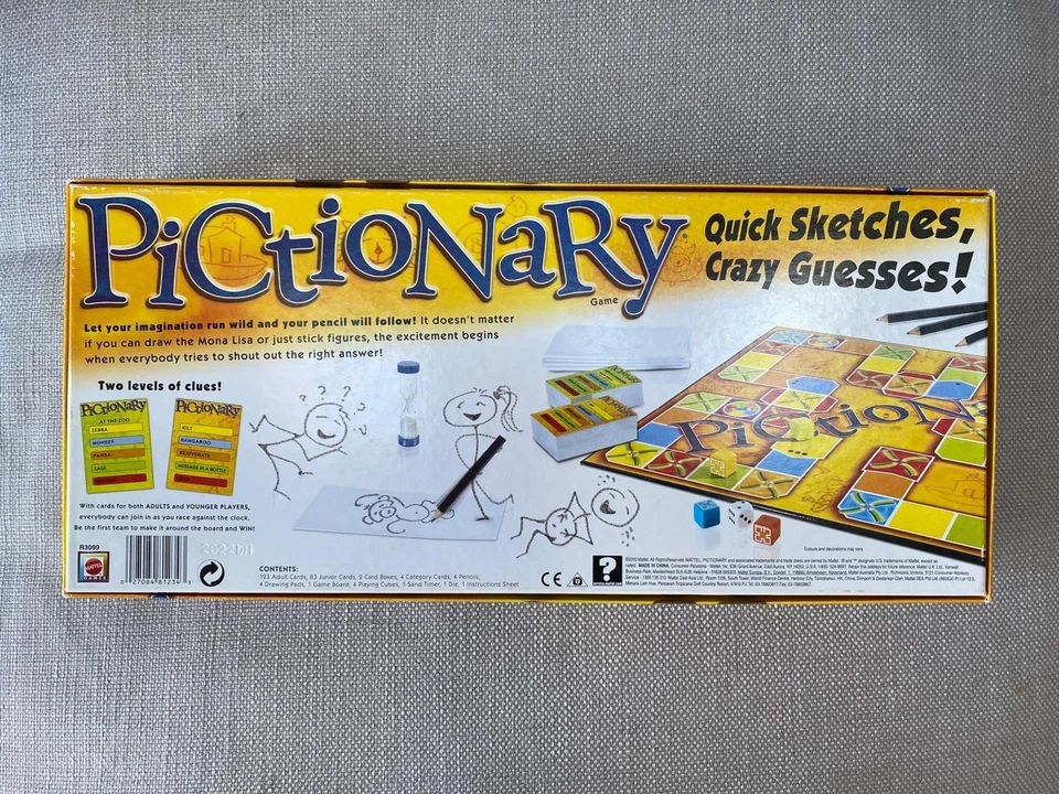 Pictionary Board Game - Image 3 of 3