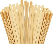 100pcs Wood Coffee Stirrer Sticks 5.5 Inch Eco Friendly Beverage Mixer