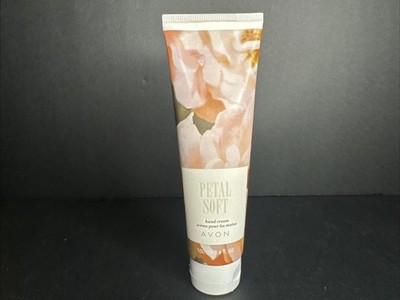 Avon PETAL SOFT Hand Cream VANILLA CARAMEL BROWN SUGAR 3.4 fl oz NEW SEALED