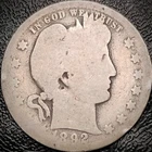 1892 O Barber Quarter - 90% Silver 25C
