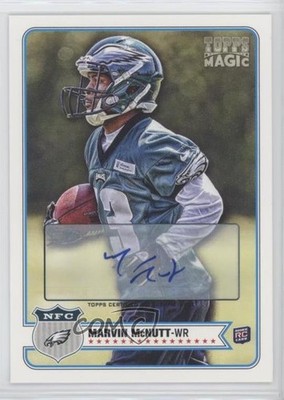 2012 Topps Magic Auto Marvin McNutt #195 Rookie Auto RC 2u3