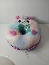 Pikmi Pops Doughmi Plush Achurro Llama Pillow Circle Doughnut Stuffed Alpaca