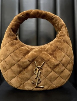 New 2025 Saint Laurent YSL Icarino Icare Mini Caramel Brown