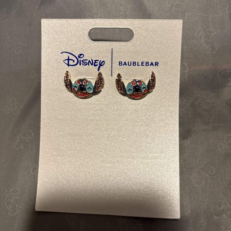 Disney Parks 2025 Stitch Baublebar Earrings New