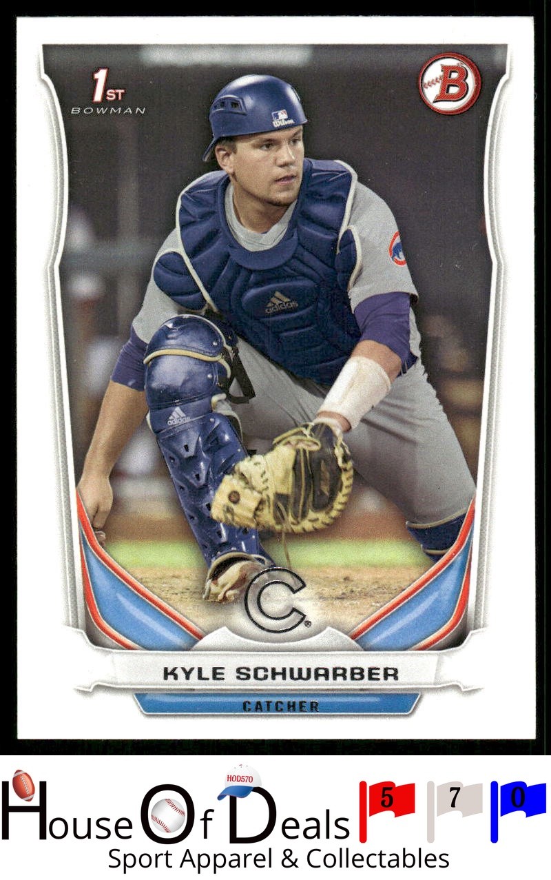 2014 Bowman Draft #DP2 Kyle Schwarber Chicago Cubs Card Rookie RC Phillies Sox