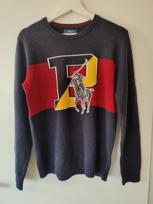 Pullover Jungen, Größe 170, XL, Polo Ralph Lauren, Dunkelblau