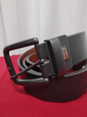 Levi's Leather 2'' Buckle,  Belt - Men's Reversible Casual Jean Belt Black-Brown